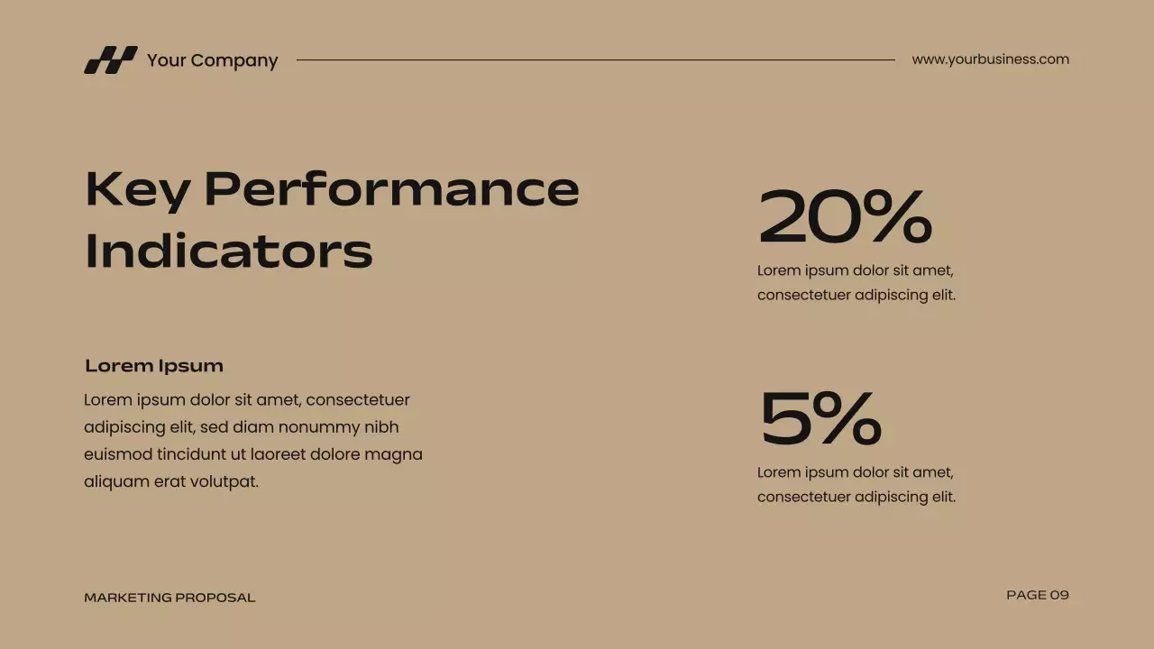 Beige Modern Marketing Proposal Presentation
