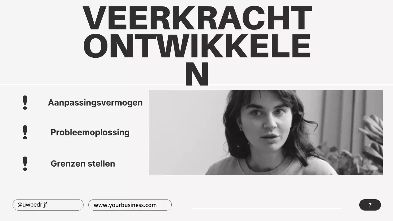 Grijs Zwart Minimalistisch Emotionele Burnout Tips