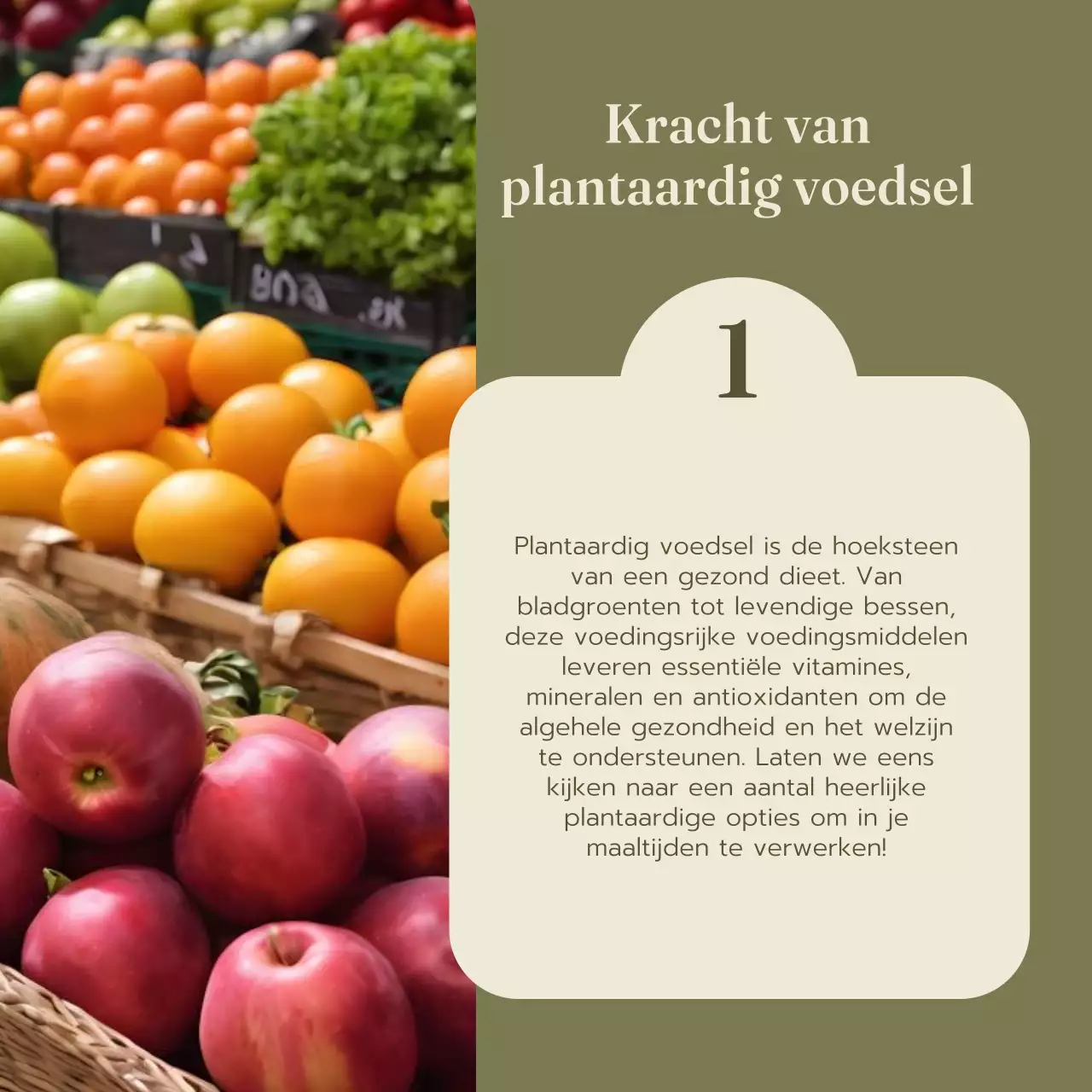 Groen en Rood Natuurlijk Gezond eten en dieetgids