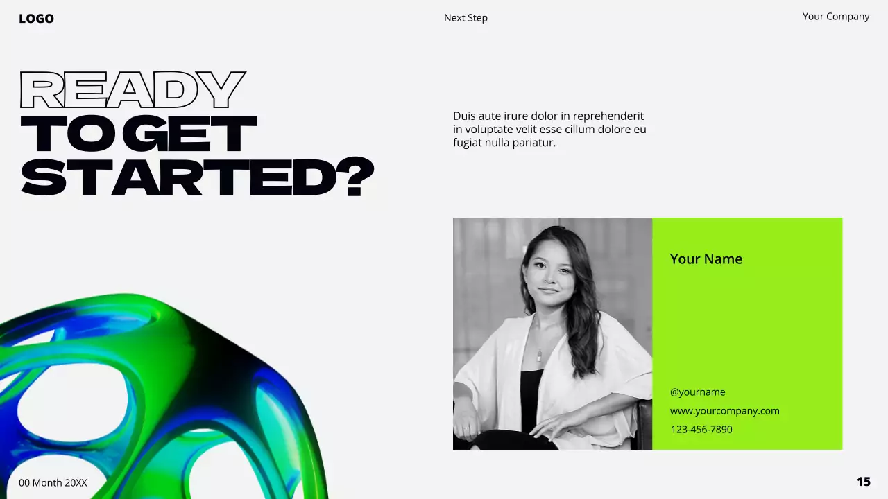 Neon Modern Sales Promotion Presentation