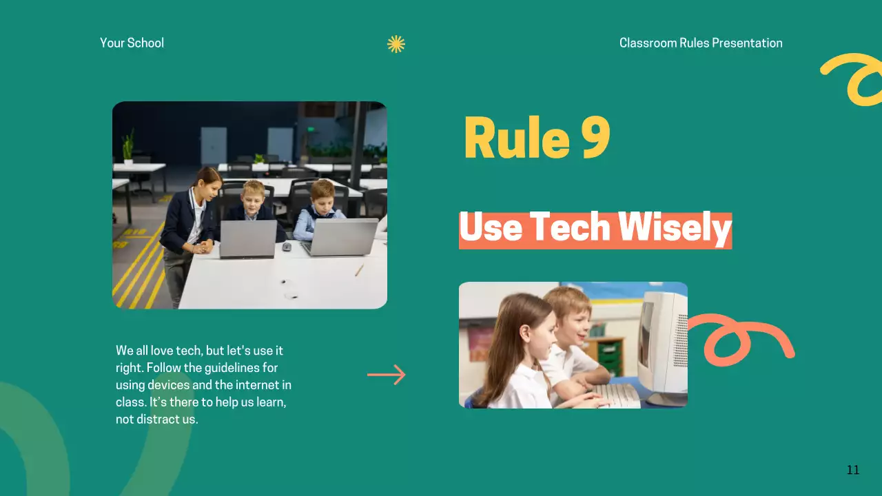 Green Simple Classroom Guide Presentation