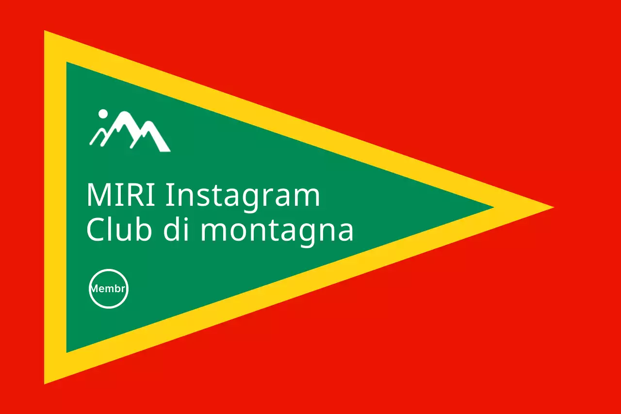 Design concettuale per un club di montagna che utilizza colori vivaci