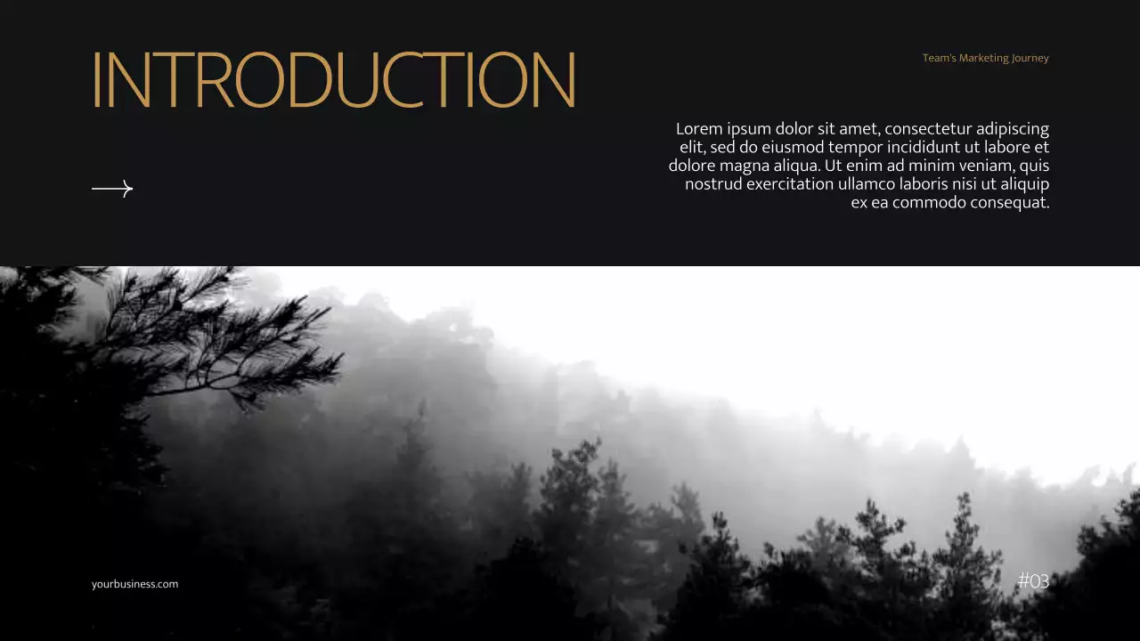 Black Modern Marketing Presentation