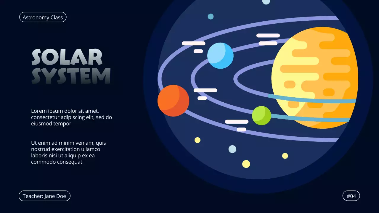 Navy Modern Space Course Presentation