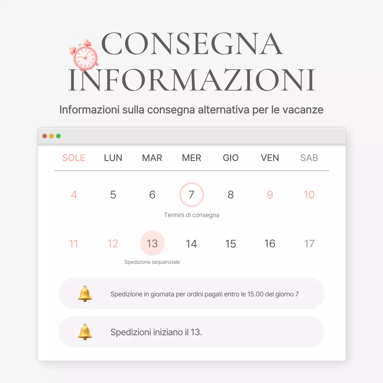 Un centro commerciale di moda decorato con uno stile semplice di emoji bianche e grigie, con le istruzioni e le precauzioni necessarie.