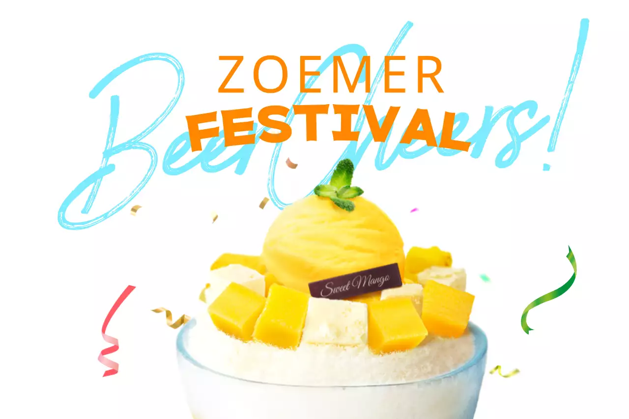 Op zomerfestivals geïnspireerde drankjes en briefpapier