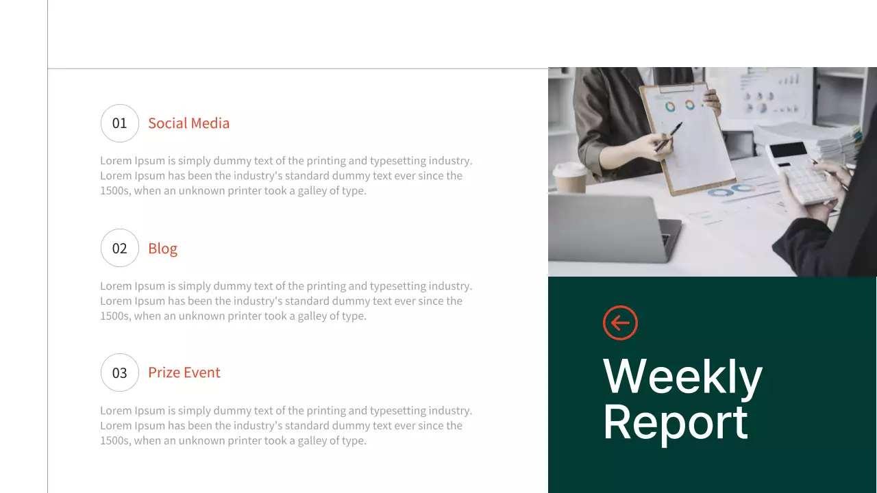 Green Modern Business Presentation