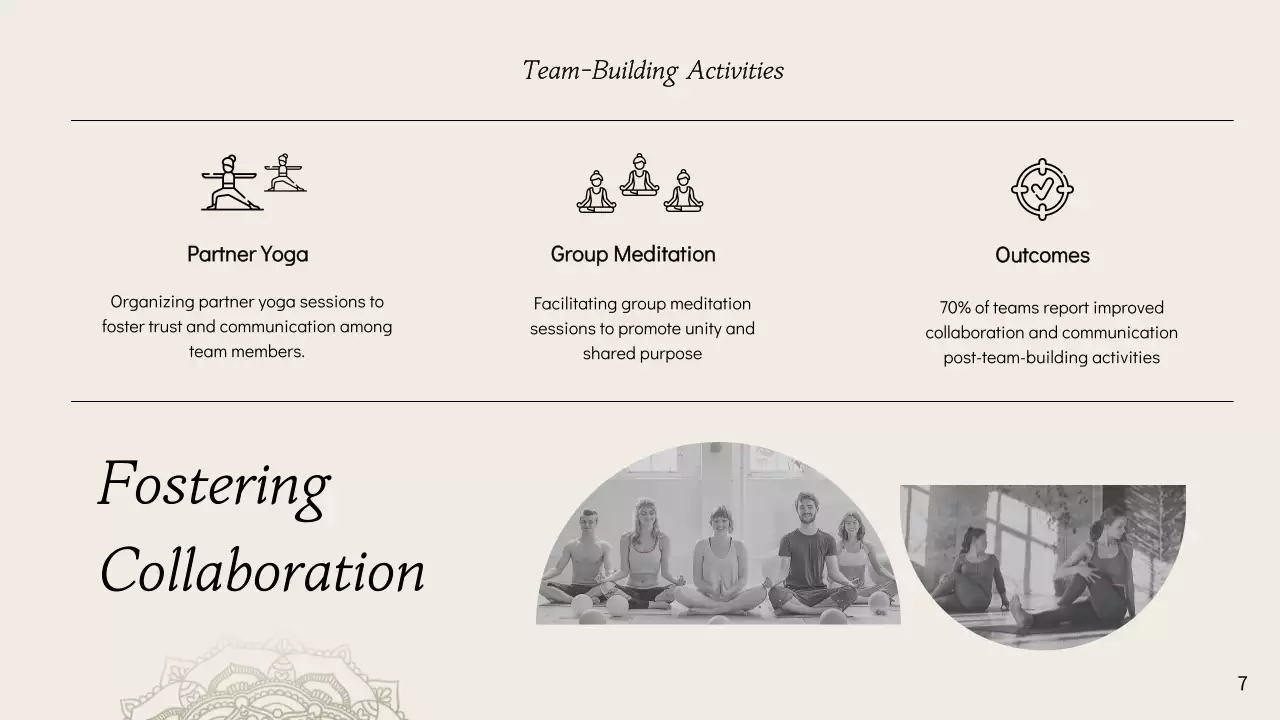 Beige Minimal Yoga Guide Presentation