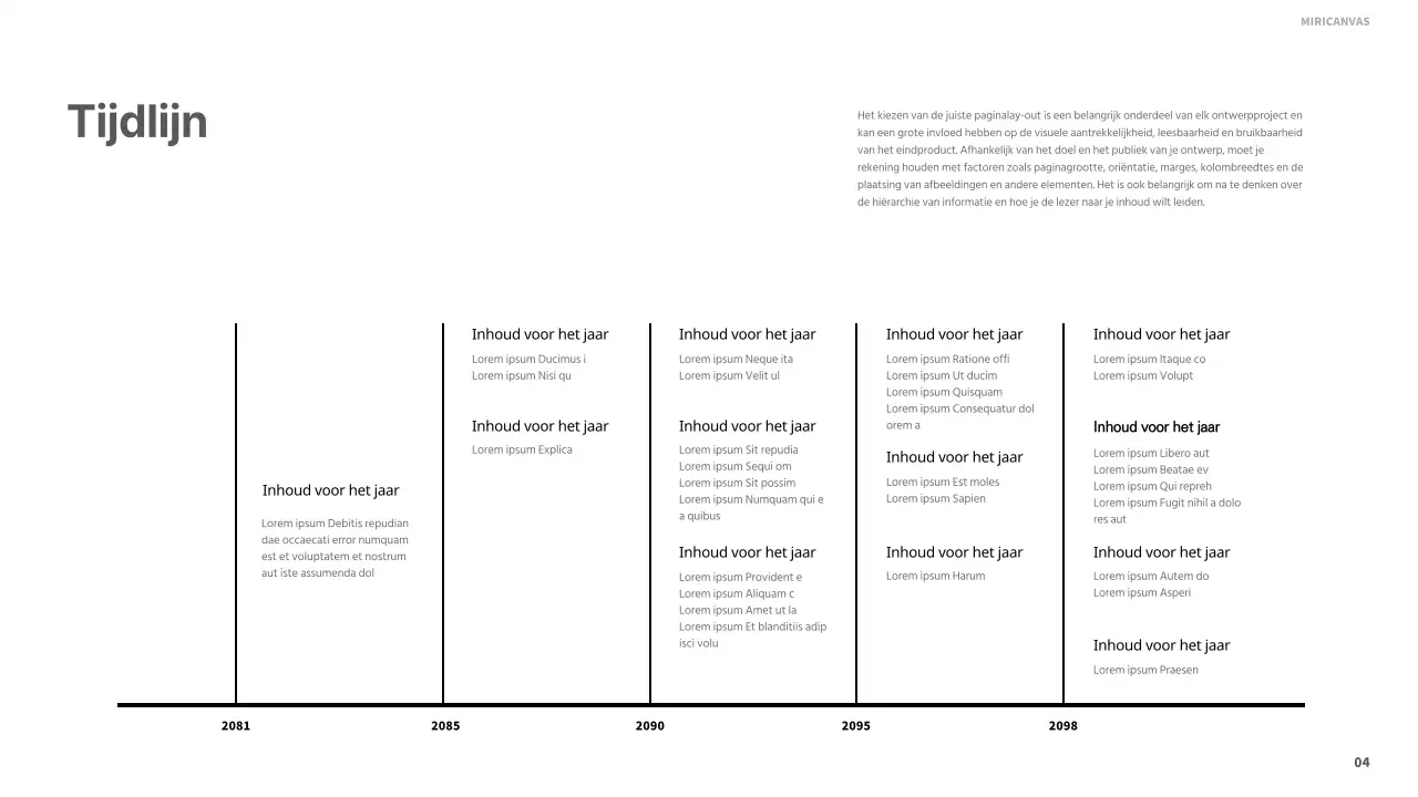 Moderne afdrukbare rapporten in zwart-wit