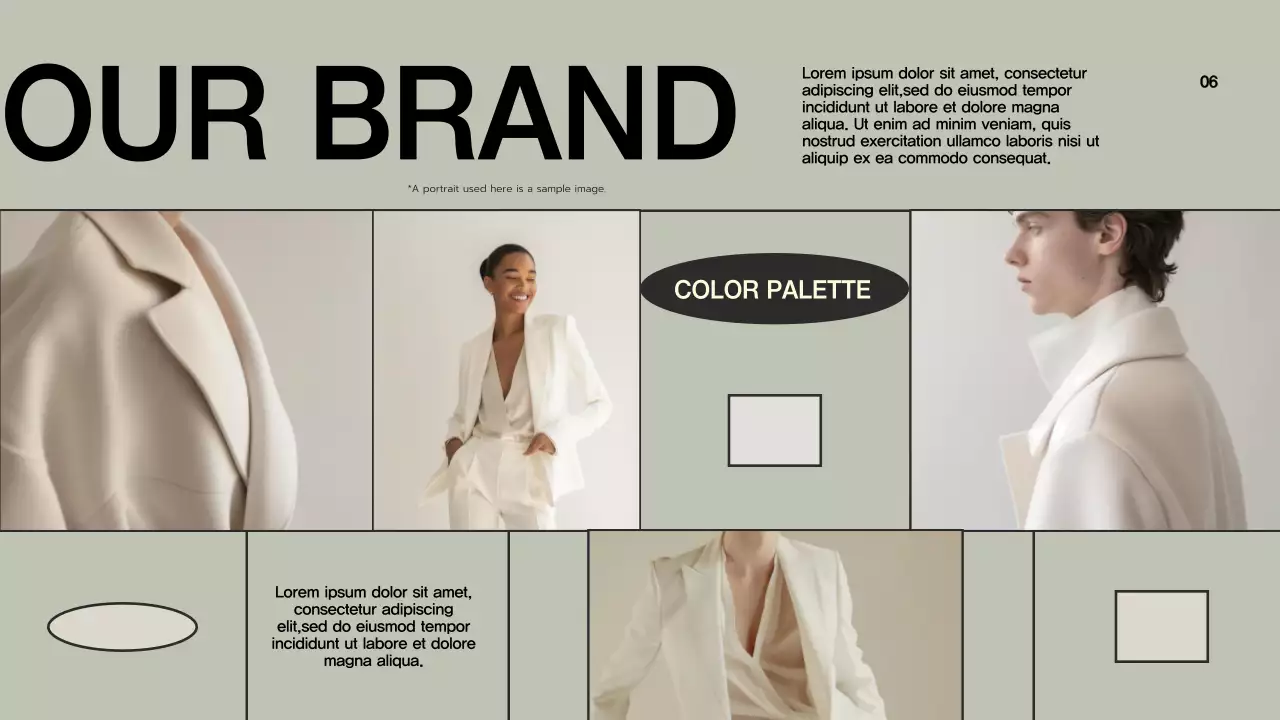 Beige Modern Fashion Proposal Presentation