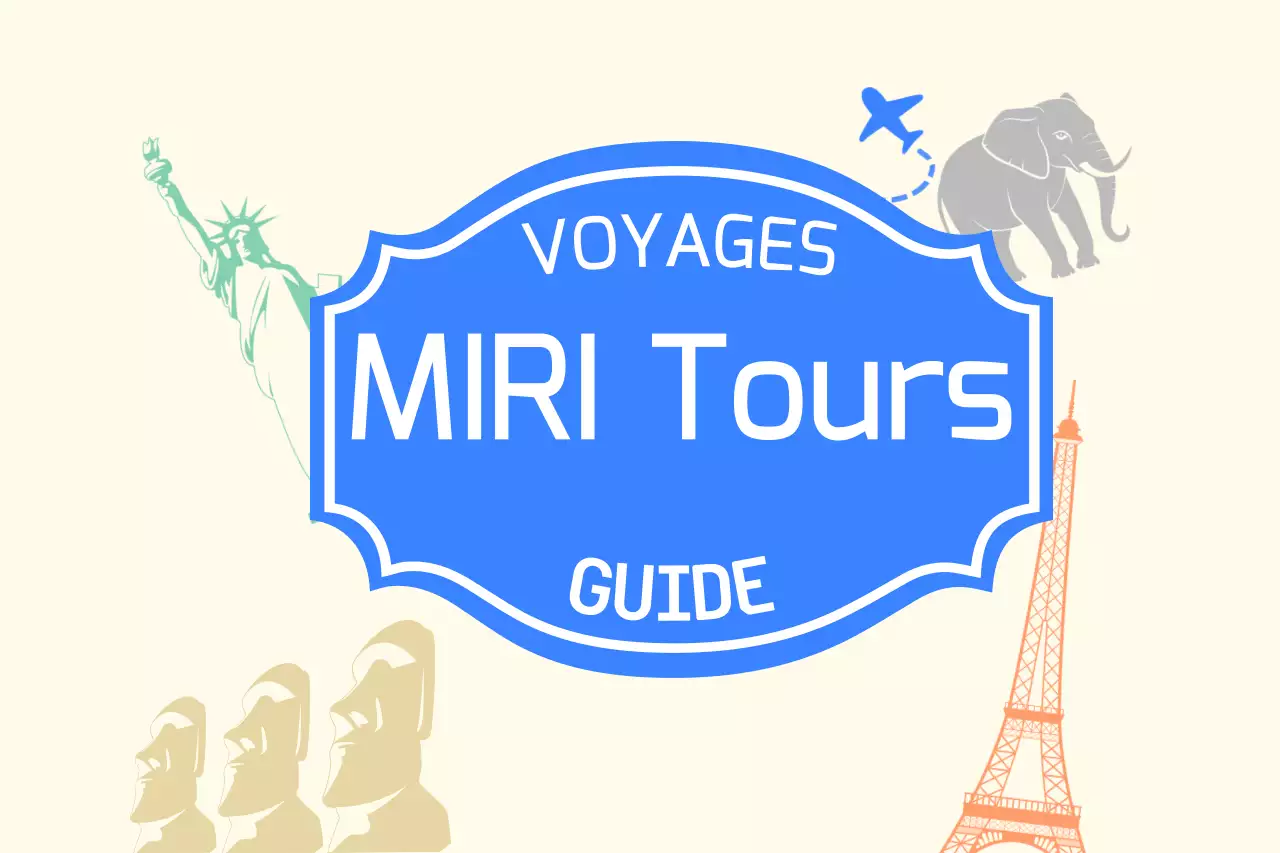 Concept de guide touristique en beige et bleu