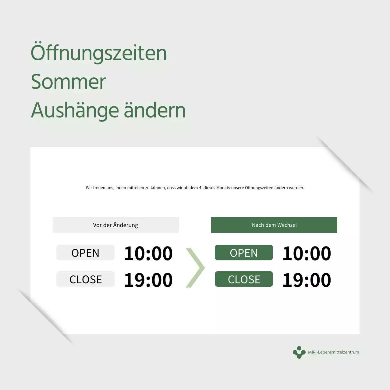 Ein einfacher grün-schwarzer BIC-Industrieslip