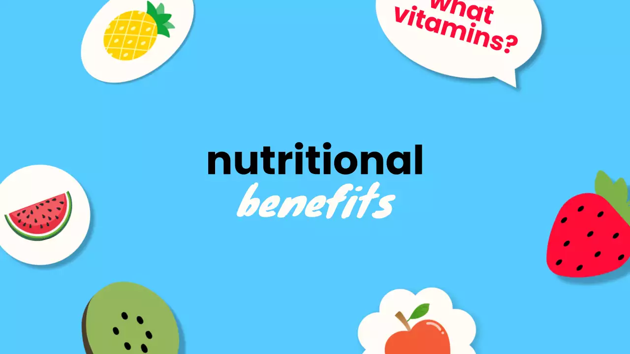 Colorful Trendy Fruit Guide Presentation