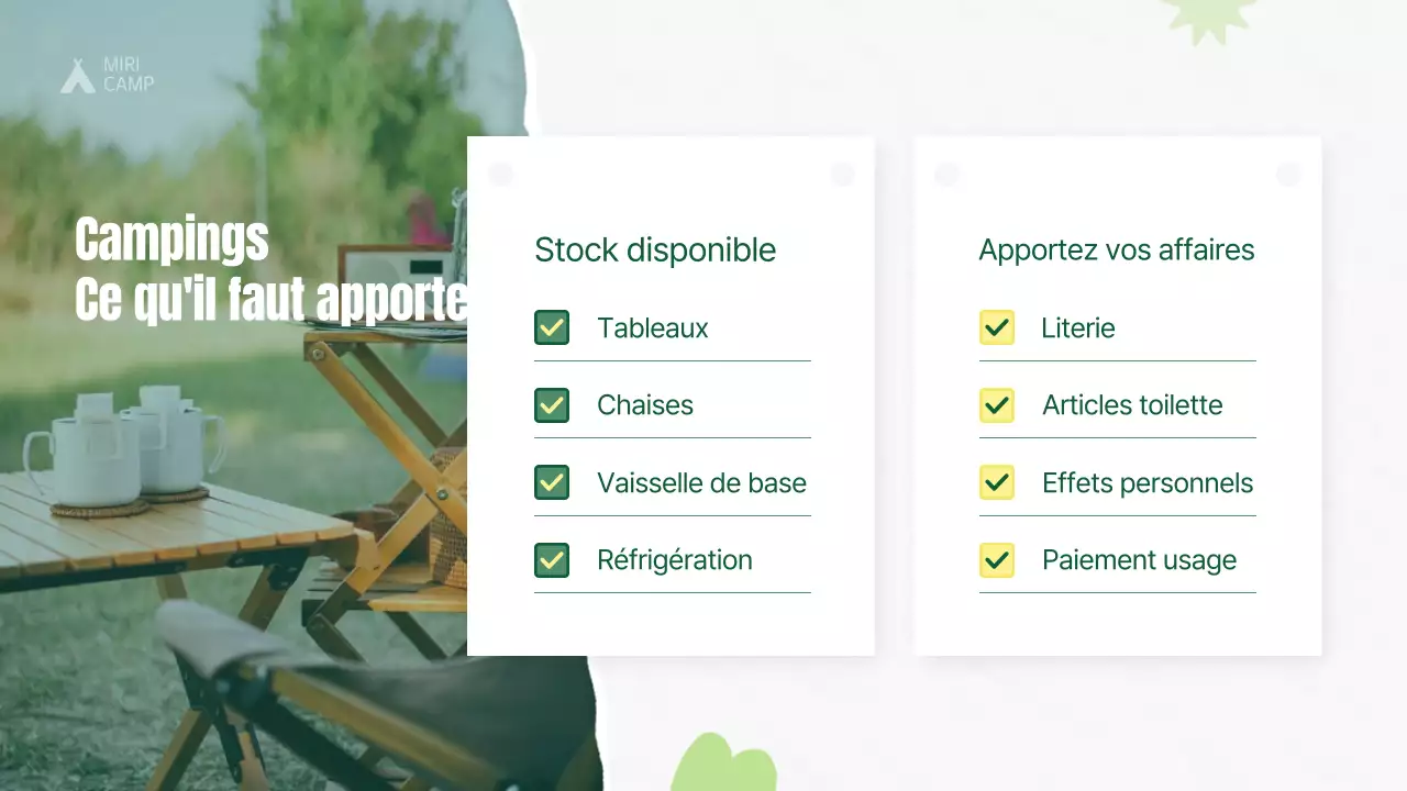 Guide des campings d'été dans la nature