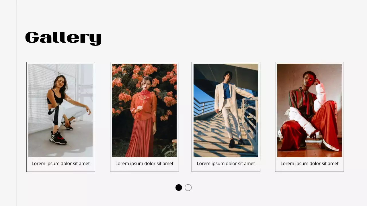 Black Minimal Photographer Portfolio Presentation