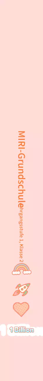 Rosa und weiße Grundschulausflugsgruppen-Ankündigungen