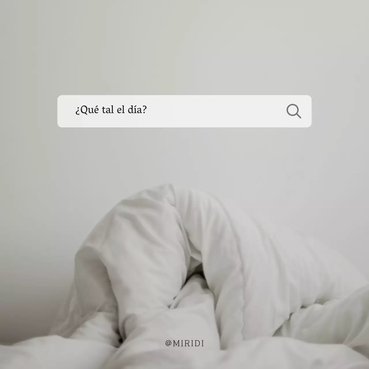 Poste de sentimientos minimalista en gris y negro