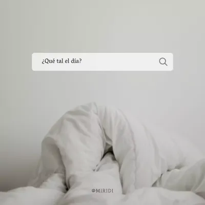 Poste de sentimientos minimalista en gris y negro