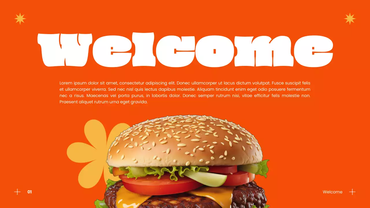 Blue Retro Business Guide Presentation