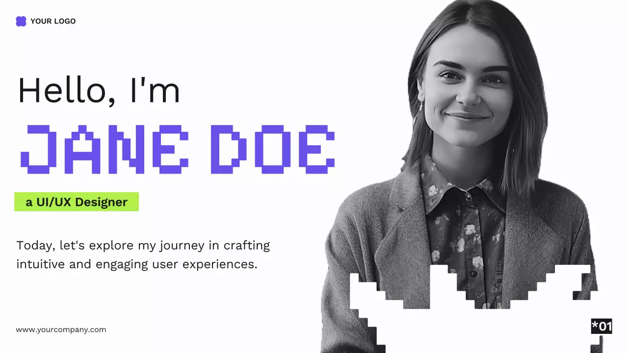 Green Retro Ui Portfolio Presentation