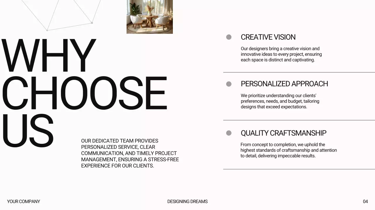 Beige Minimalist Interior Presentation