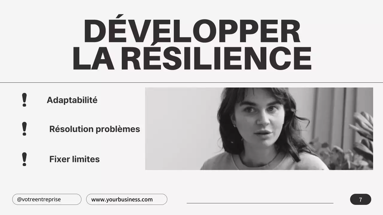 Gris Noir Minimaliste Burnout émotionnel Conseils