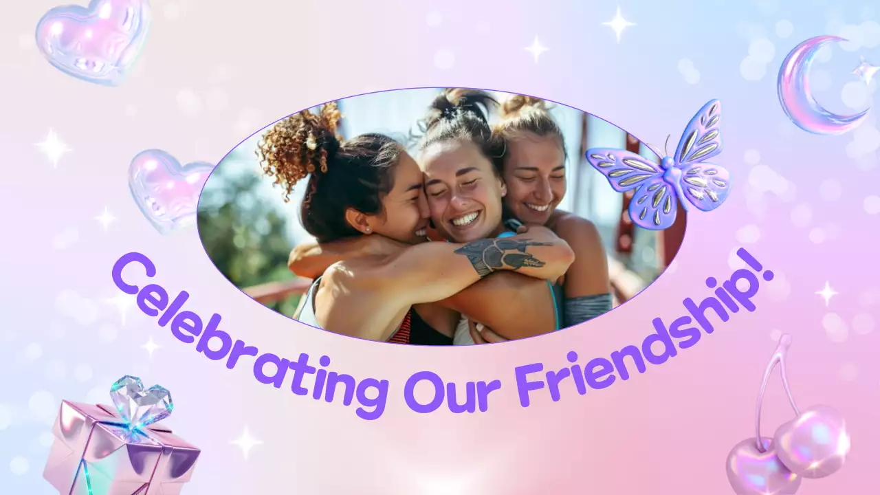 레인보우 트렌디 생일 선물