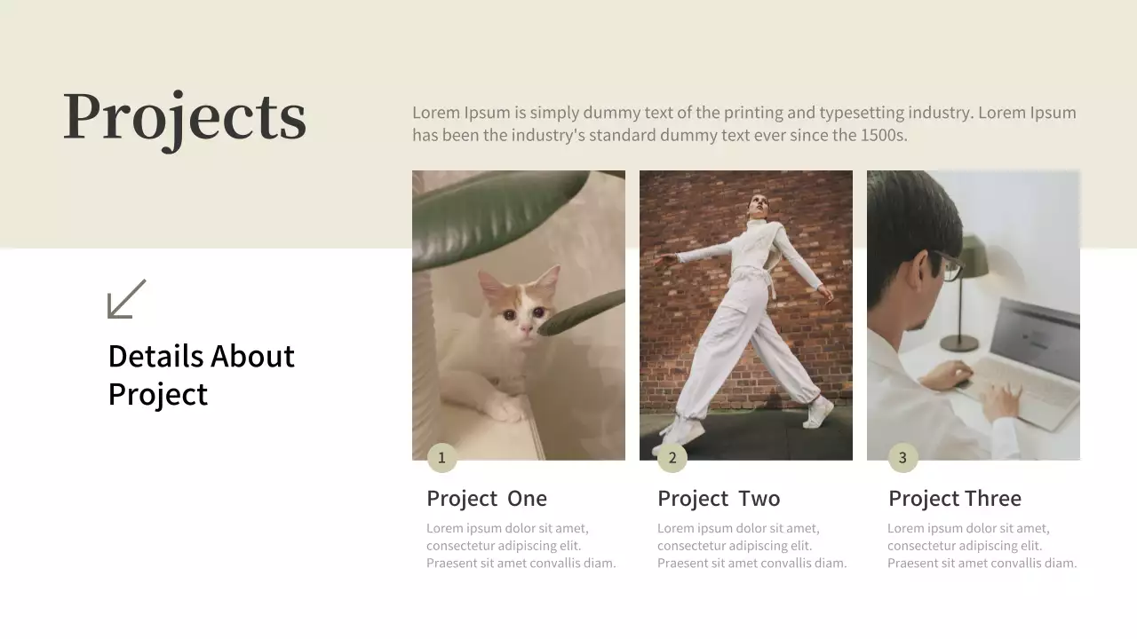 Beige Minimal Business Presentation