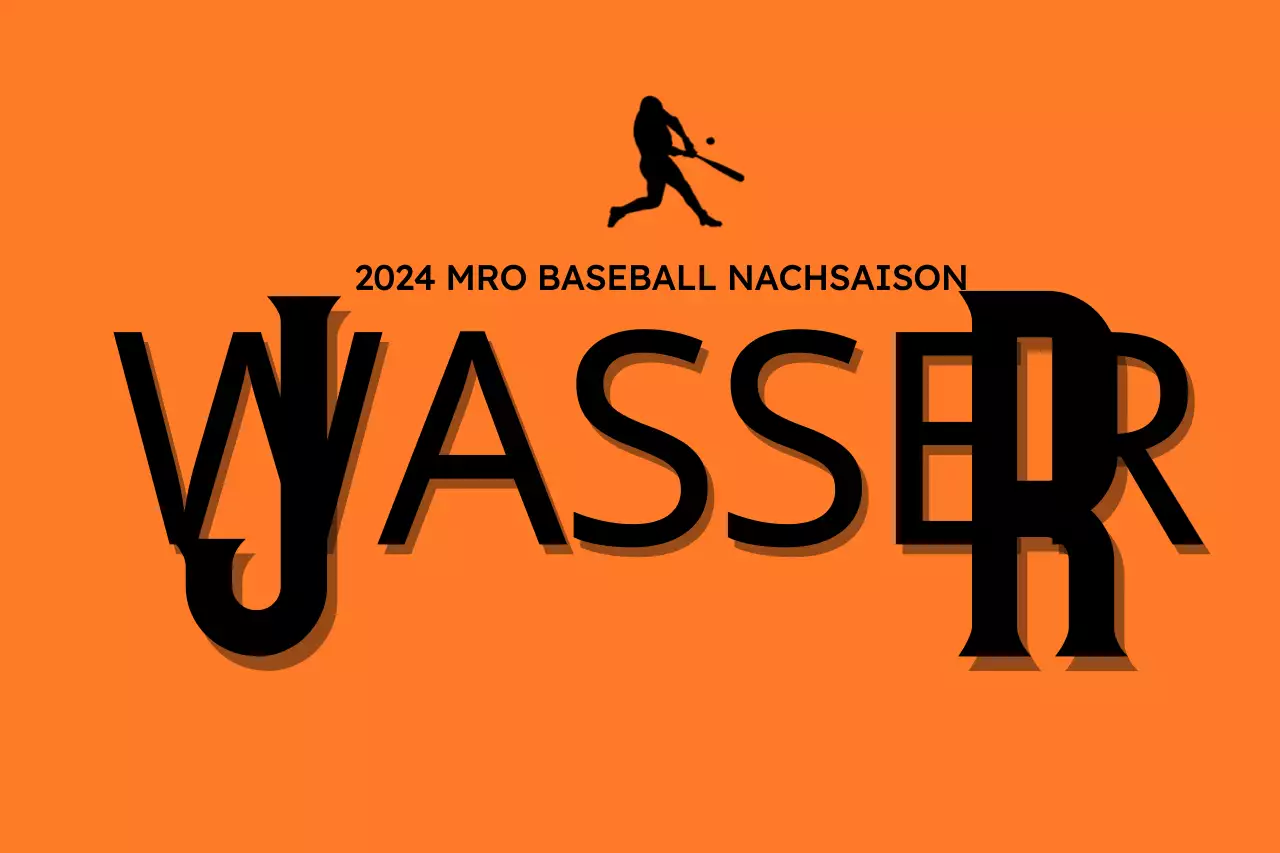 Starkes Sportdesign mit dem Namen einer Baseballmannschaft