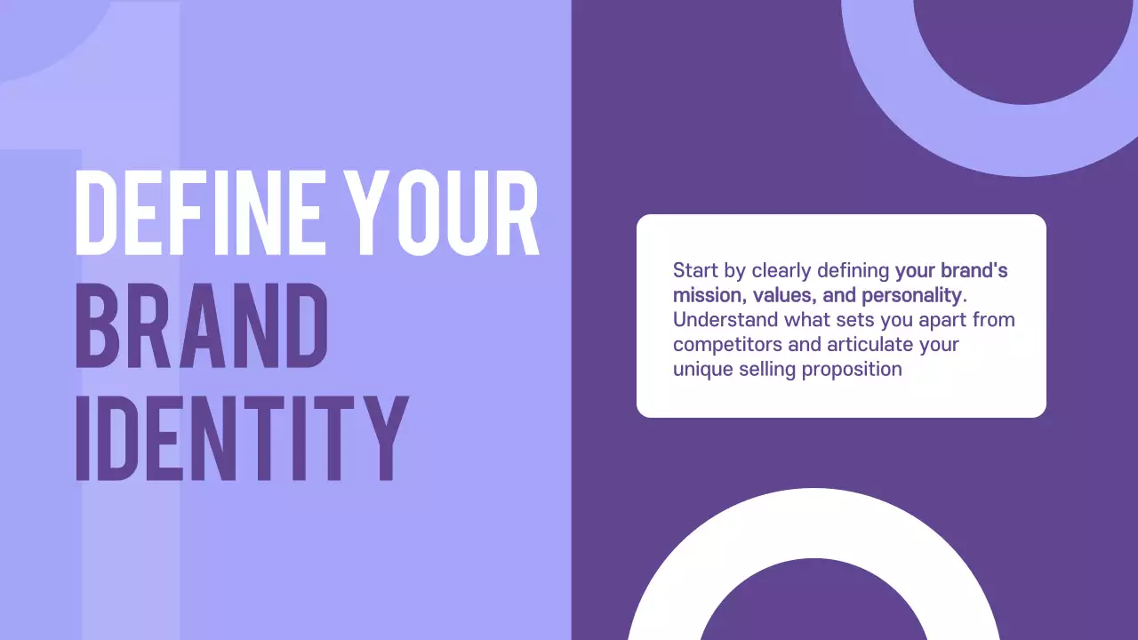 Purple Modern Branding Guide Presentation