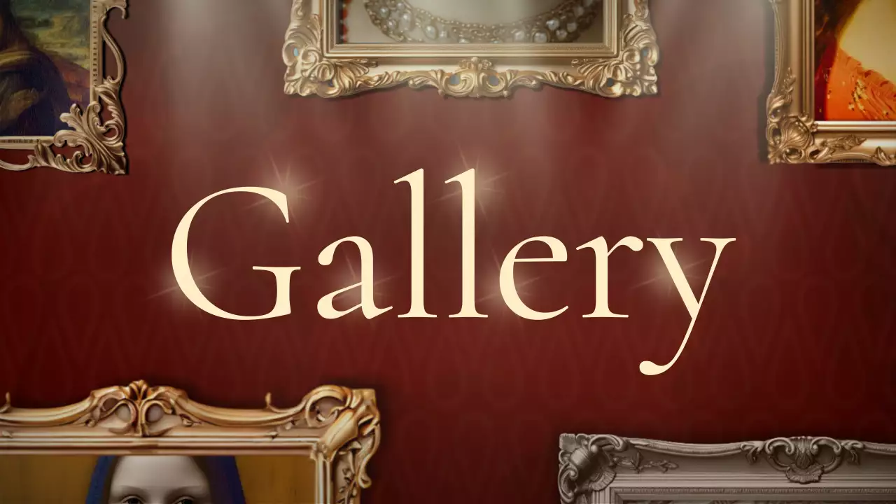 Green Traditional Museum Exhibition Presentation