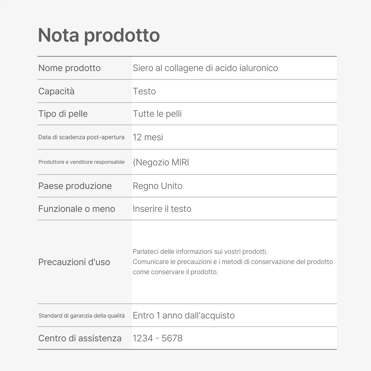 Un centro commerciale di moda decorato con uno stile semplice di emoji bianche e grigie, con le istruzioni e le precauzioni necessarie.