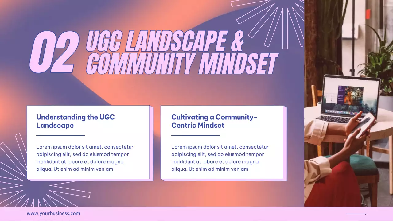 Orange Modern Ugc Guide Presentation