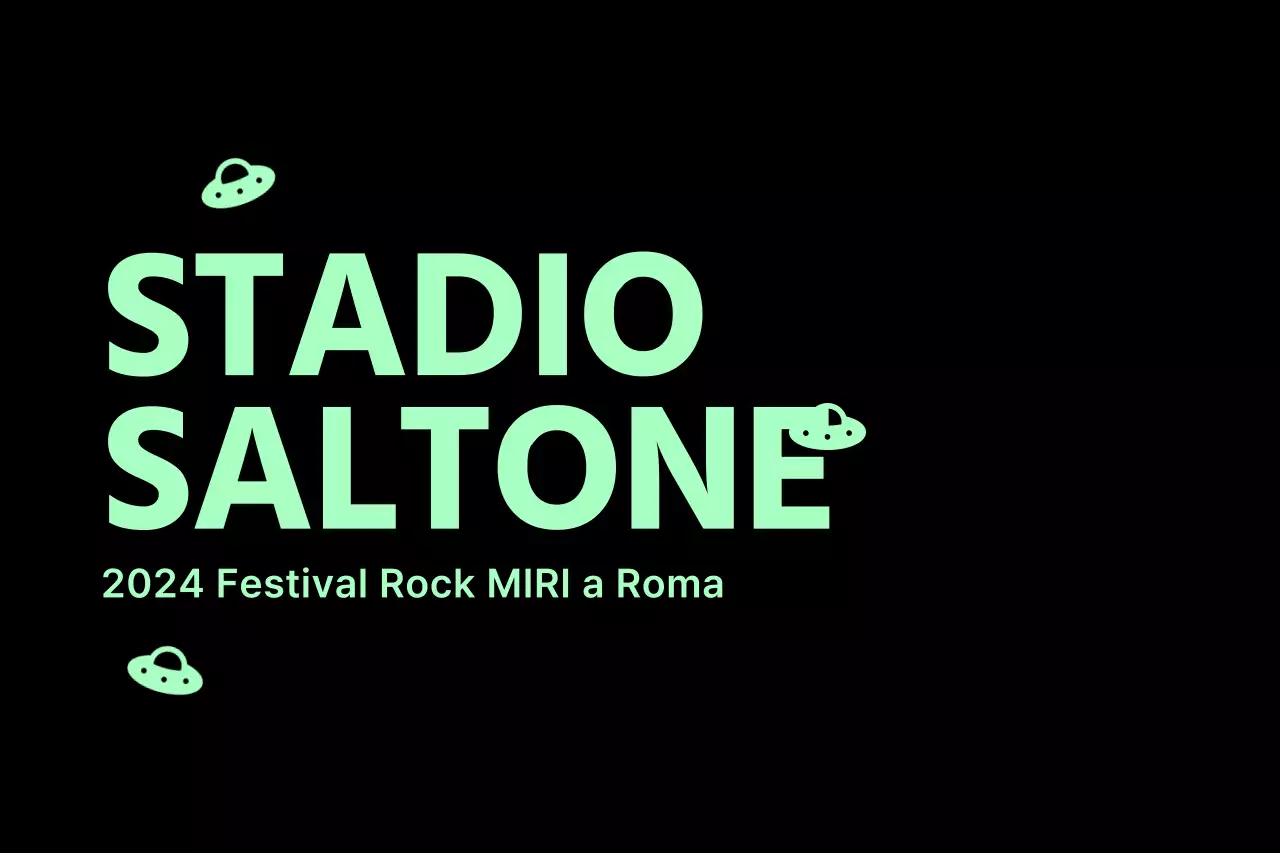 Concept design per il festival con combinazione di colori nero e pastello.