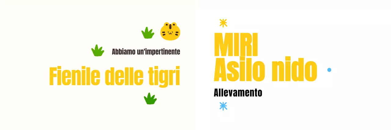 Design per un concetto di cameretta accogliente con illustrazioni di animali