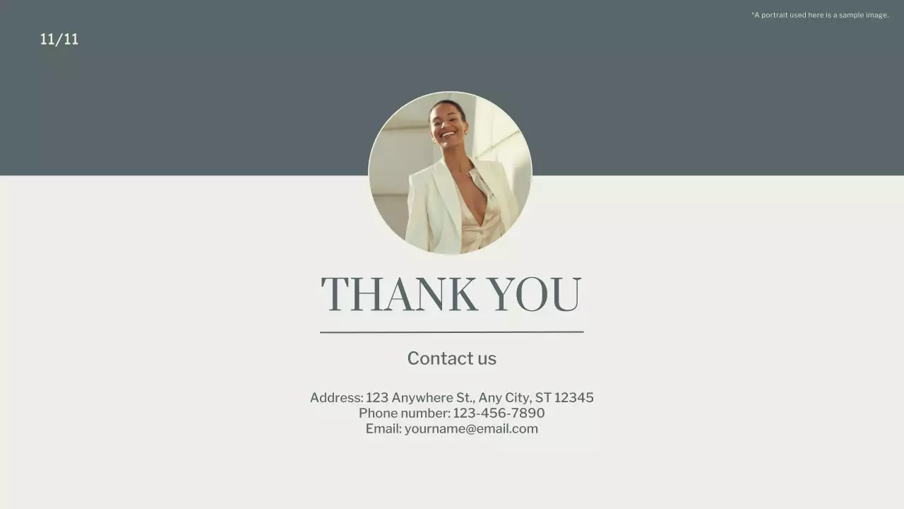 Grey Minimal Business Presentation