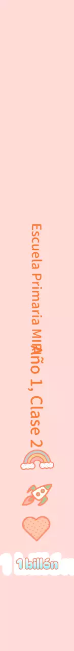 Anuncios rosas y blancos para grupos de excursión de escuela primaria