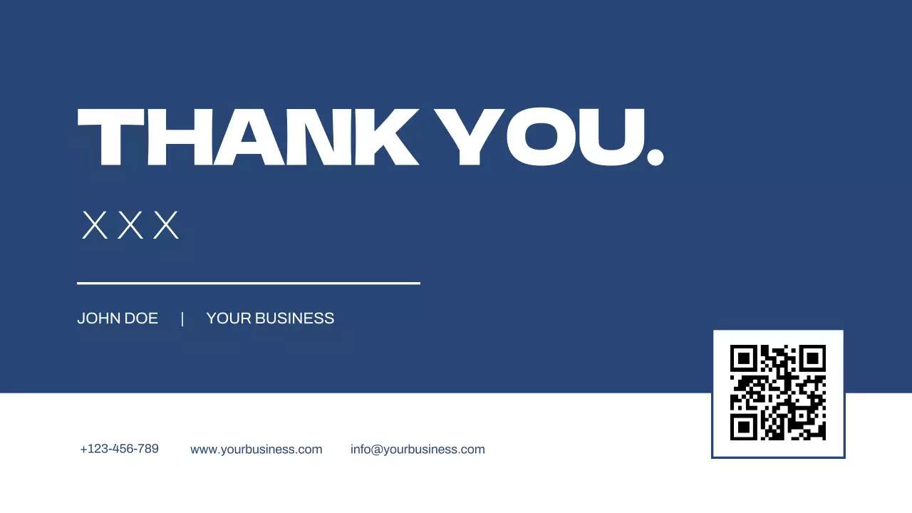 Blue Professional Business Report Presentation