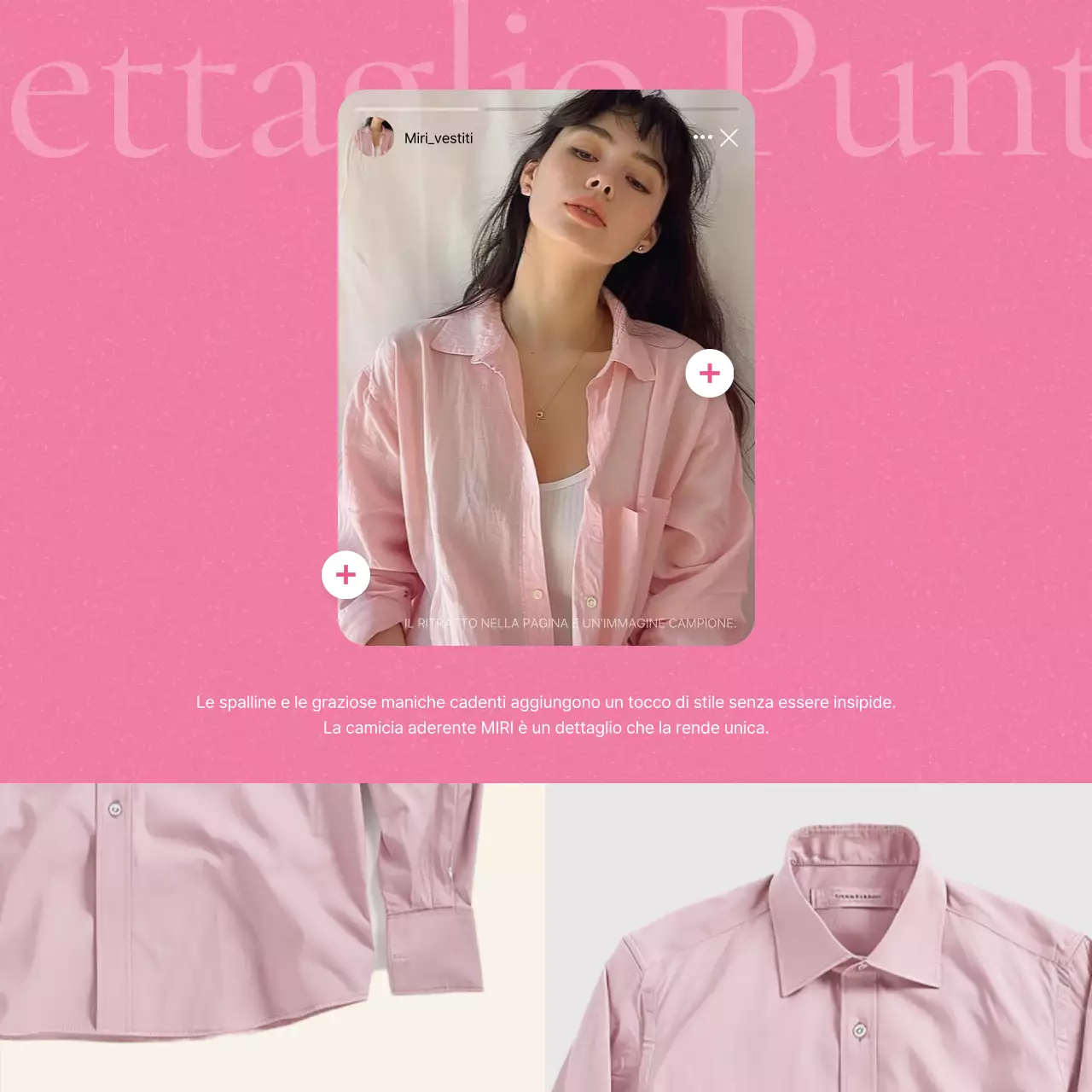 Promuovere descrizioni di prodotti di moda kitsch in giallo e rosa