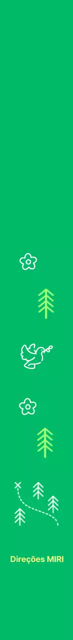 Instruções simples e engraçadas com ilustrações de linhas da natureza