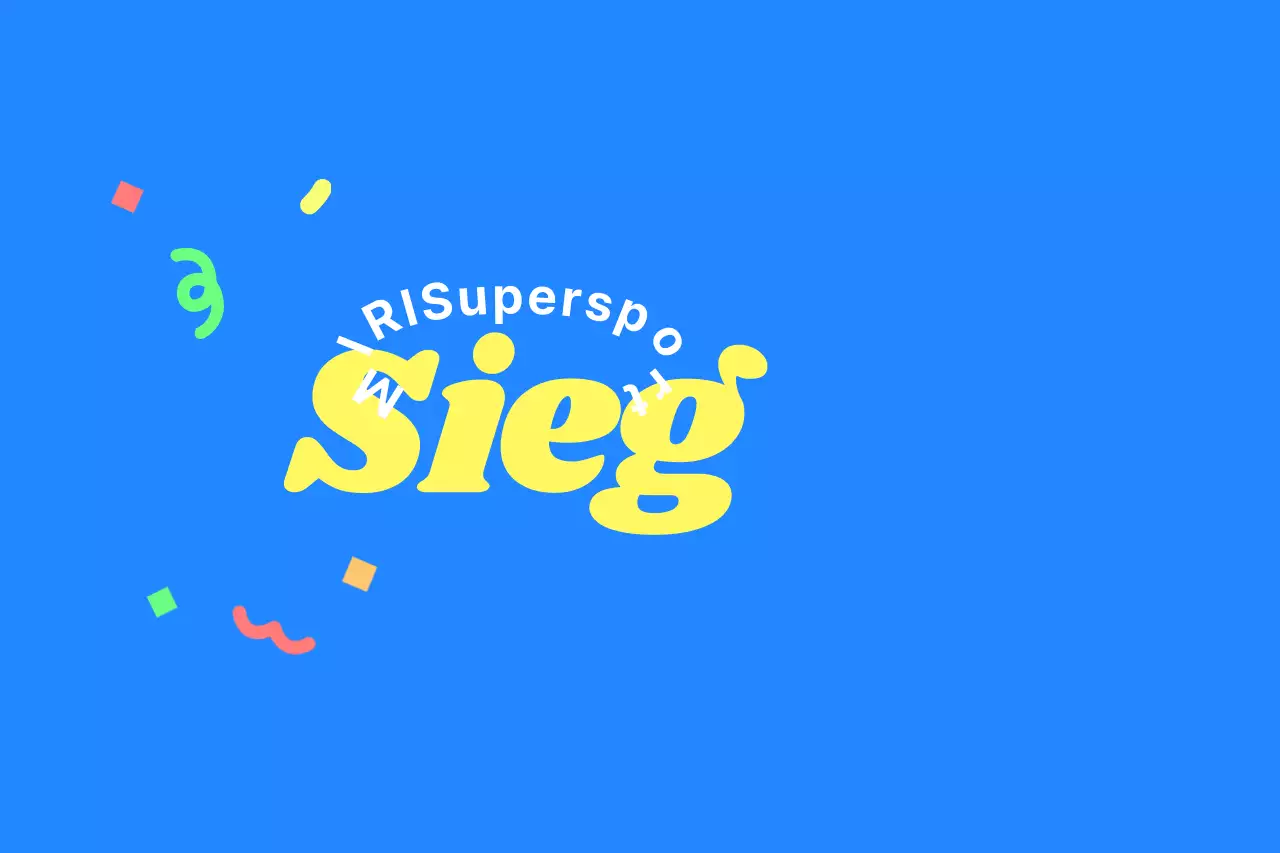 Fröhliche Hasenfiguren und bunte Sportlichkeit