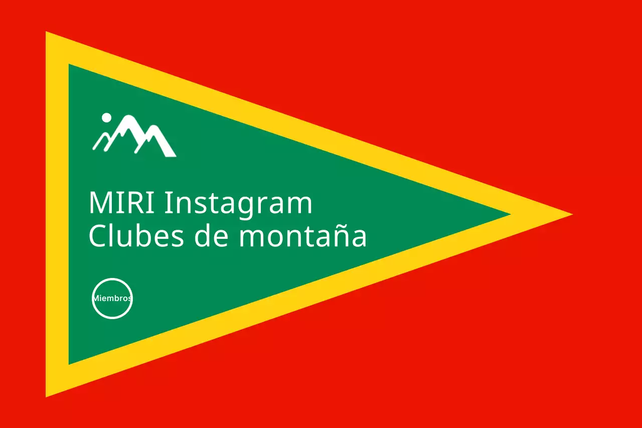 Diseño conceptual de un club de montaña con colores llamativos