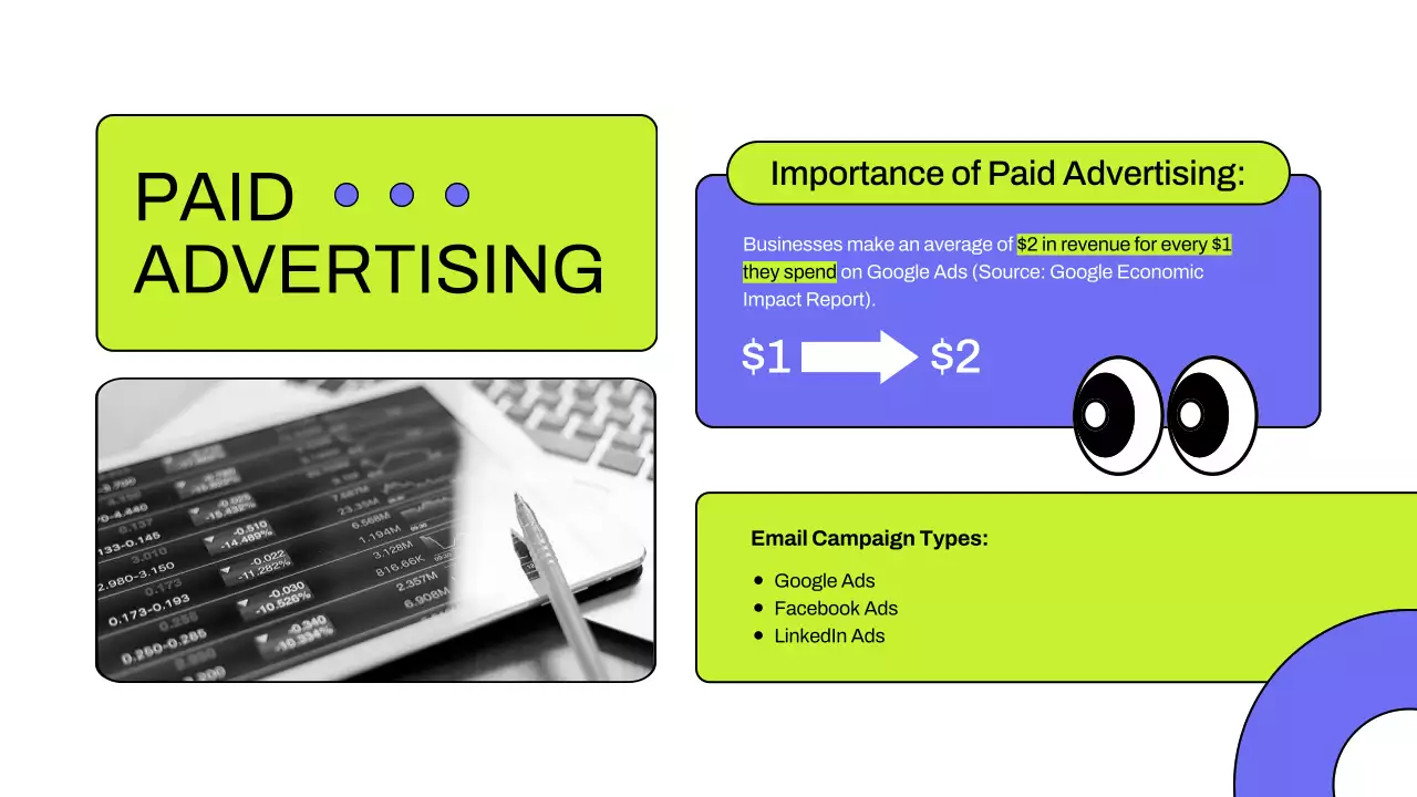 Blue Modern Digital Marketing Guide Presentation