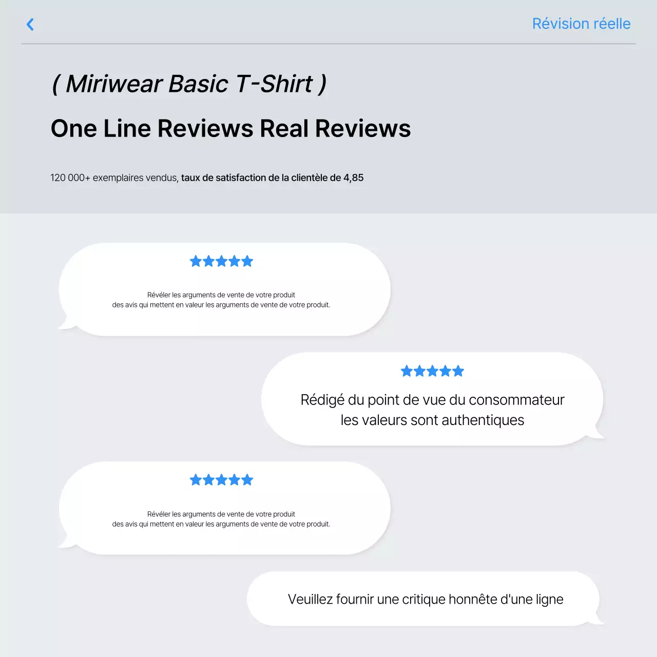 Promouvoir les revues de mode en bleu et gris