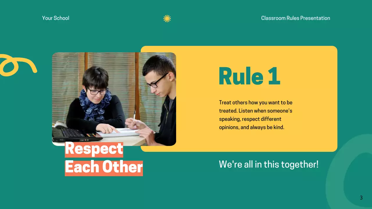 Green Simple Classroom Guide Presentation