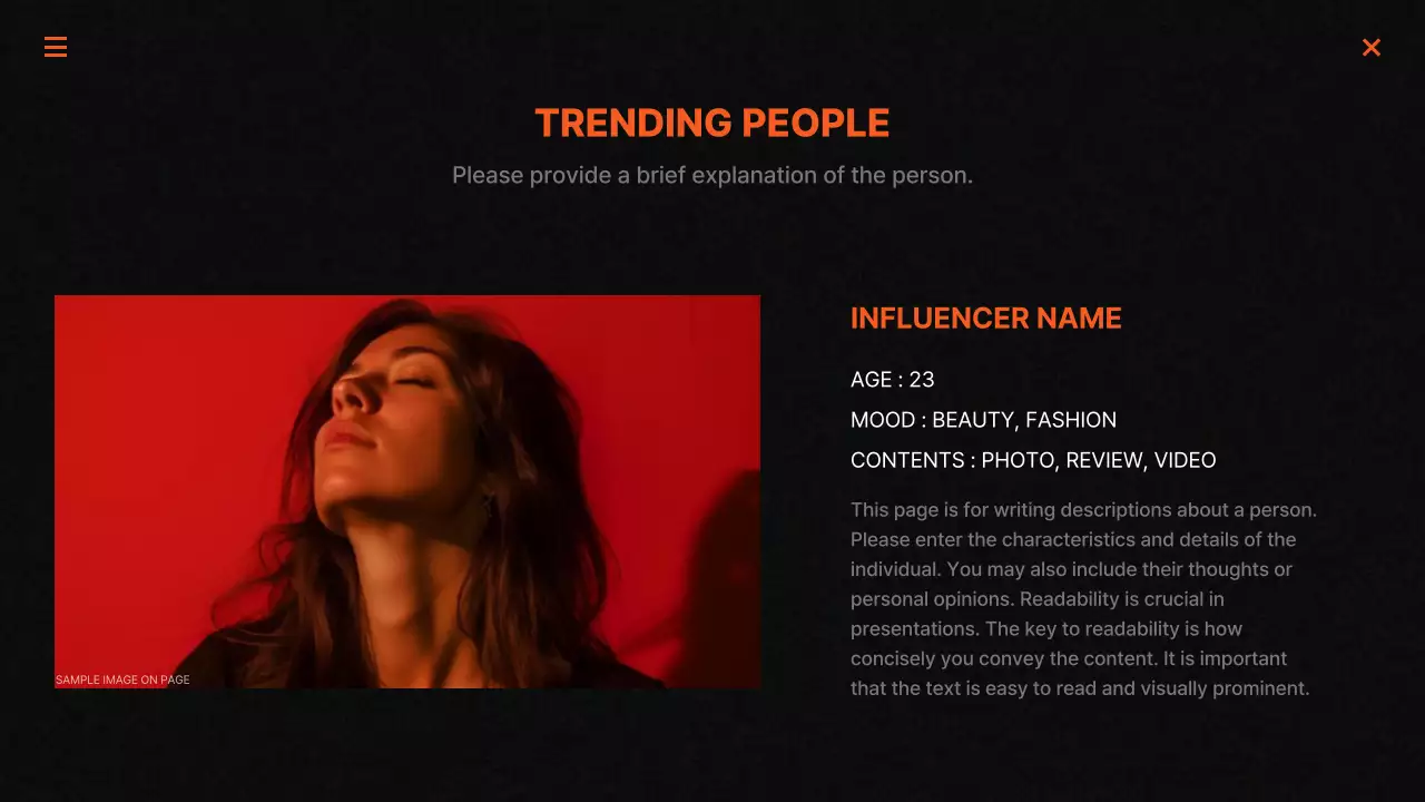 Black Modern Marketing Report Presentation