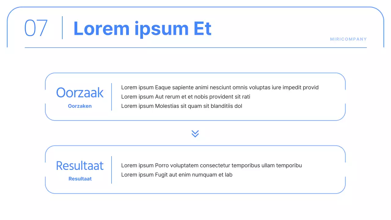 Eenvoudige bedrijfsrapporten in blauw