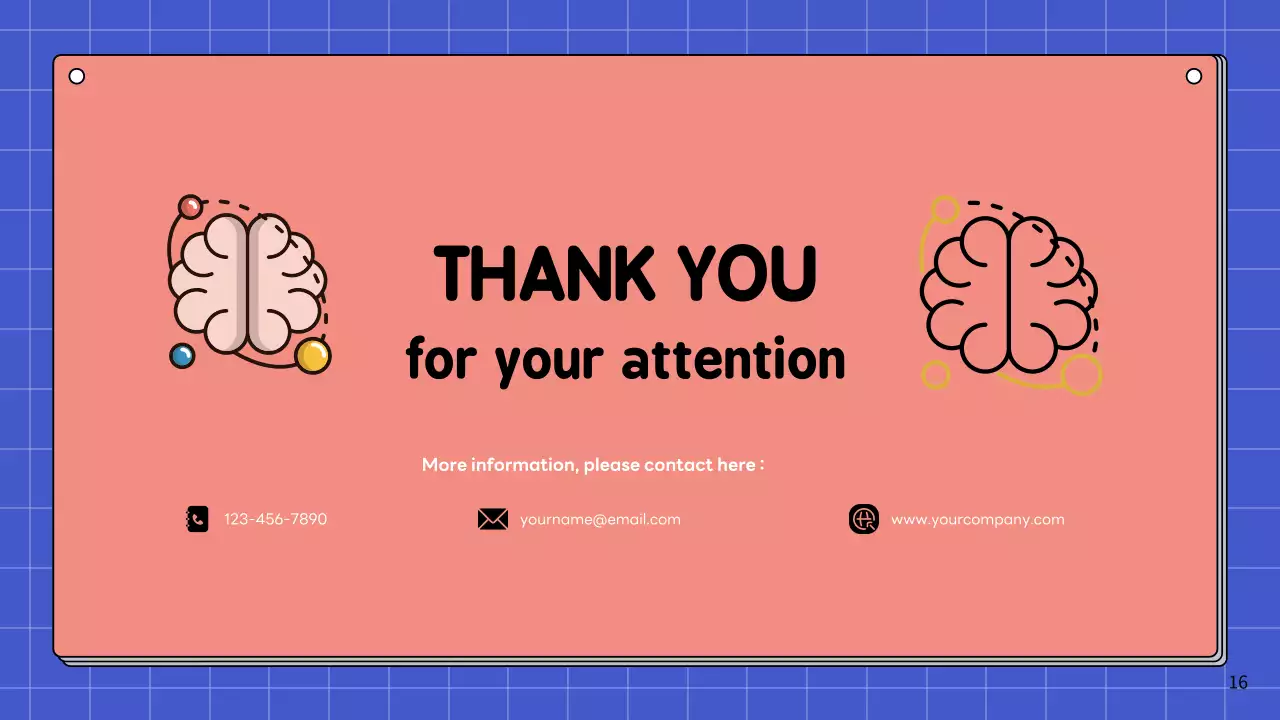 Apresentação da Palestra Pink Modern Brain