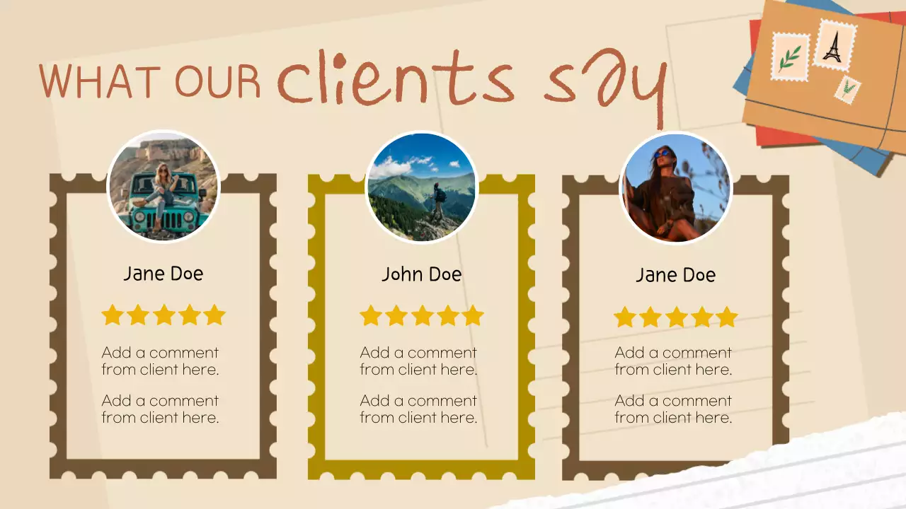 Beige Vintage Travel Advertisement Presentation