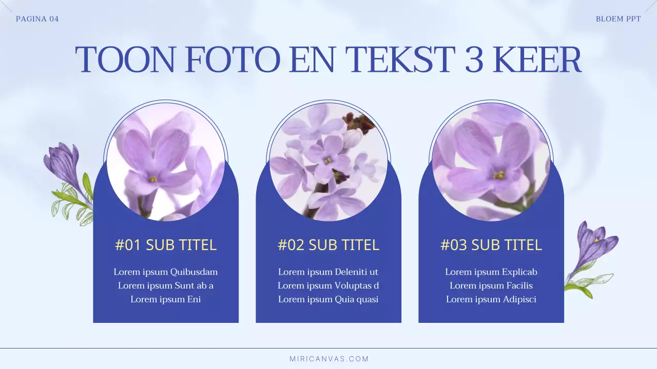 Luxe zomerbloemen in blauw en lichtblauw Klein zakelijk merk